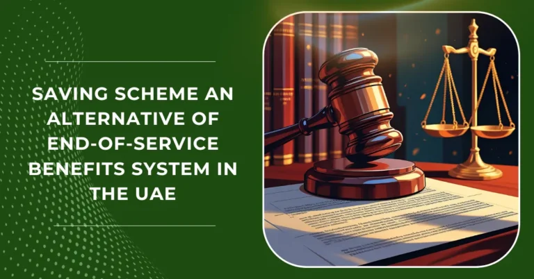 Saving Scheme an Alternative of End-of-Service Benefits System